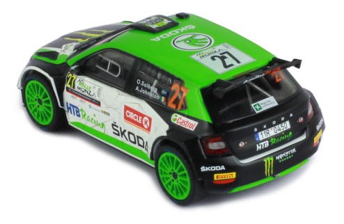 ŠKODA Fabia R5 Evo #27 O. Solberg-A. Johnston ACI Rally Monza 2020