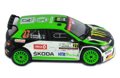 ŠKODA Fabia R5 Evo #27 O. Solberg-A. Johnston ACI Rally Monza 2020