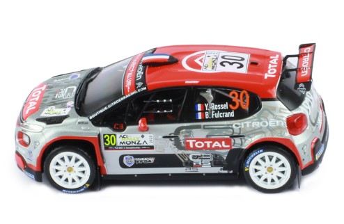 CITROËN C3 R5 #30 Y. Rossel-B. Fulcrand ACI Rally Monza 2020
