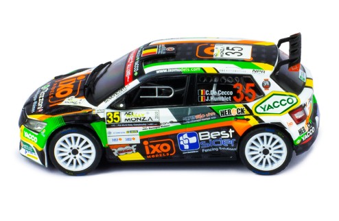 ŠKODA Fabia Rally2 EVO #35 C. D Cecco - J.Humblet ACI Rally Monza 2020