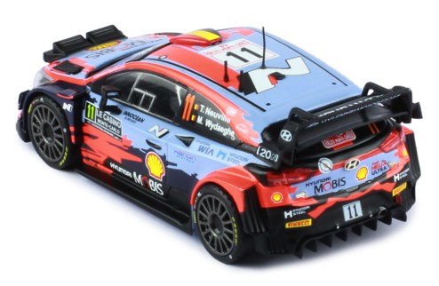 HYUNDAI i20 Coupe WRC #11 T. Neuville - M. Wydaeghe 3rd Rallye Monte-Carlo 2021