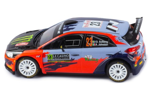 HYUNDAI i20 R5 #23 O. Solberg-A. Johnston Rallye Monte-Carlo 2021