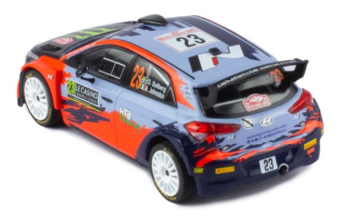 HYUNDAI i20 R5 #23 O. Solberg-A. Johnston Rallye Monte-Carlo 2021