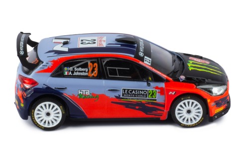 HYUNDAI i20 R5 #23 O. Solberg-A. Johnston Rallye Monte-Carlo 2021