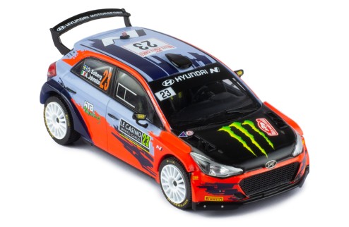 HYUNDAI i20 R5 #23 O. Solberg-A. Johnston Rallye Monte-Carlo 2021