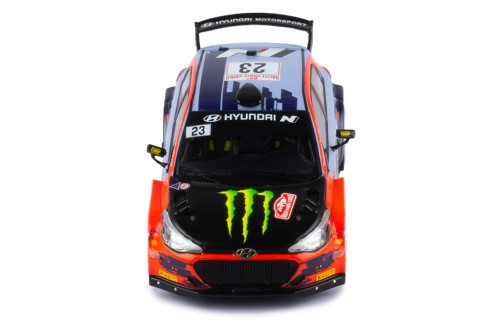 HYUNDAI i20 R5 #23 O. Solberg-A. Johnston Rallye Monte-Carlo 2021