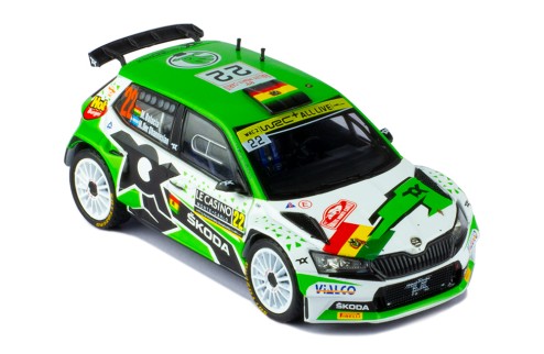 ŠKODA Fabia Rally2 EVO #22 M. Bulacia-M. Der Ohannesian Rally2 Rallye Monte-Carlo 2021