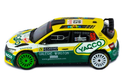 ŠKODA Fabia Rally2 EVO #53 P. Eouzan-P. Eouzan Rally2 Rallye Monte-Carlo 2021