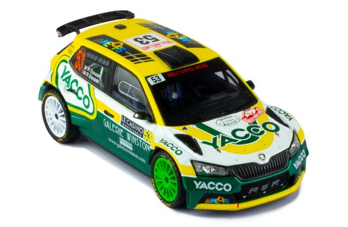 ŠKODA Fabia Rally2 EVO #53 P. Eouzan-P. Eouzan Rally2 Rallye Monte-Carlo 2021