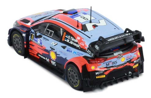 HYUNDAI i20 Coupe WRC #8 O. Tänak-M. Järveoja Winner Rally Finland 2021