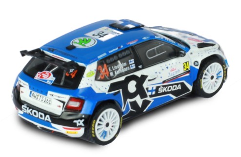 SKODA FABIA Rally2 EVO #34 E.Lindholm - M.Korhonen Rally Croatia 2021