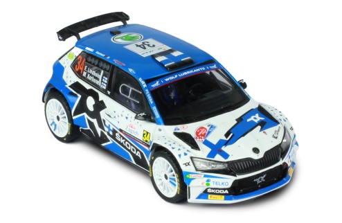 SKODA FABIA Rally2 EVO #34 E.Lindholm - M.Korhonen Rally Croatia 2021