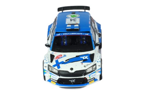 SKODA FABIA Rally2 EVO #34 E.Lindholm - M.Korhonen Rally Croatia 2021