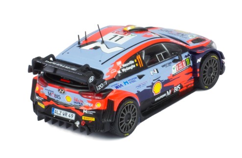 HYUNDAI i20 COUPE WRC -#11 - T.NEUVILLE-M.WYDAEGHE - RALLY YPRES 2021