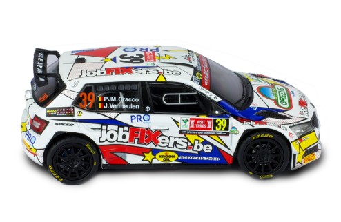 ŠKODA Fabia Rally2 #39 P.J.M. Cracco-J. Vermeulen Rally Ypres 2021