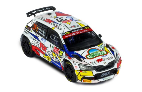 ŠKODA Fabia Rally2 #39 P.J.M. Cracco-J. Vermeulen Rally Ypres 2021