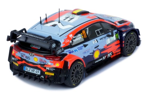 HYUNDAI i20 Coupe WRC #11 T. Neuville-M.Wydaeghe Rally Monza 2021