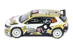 ŠKODA FABIA Rally2 EVO #20 A.Mikkelsen - P.Hall  Winner WRC2 Rally Monza 2021