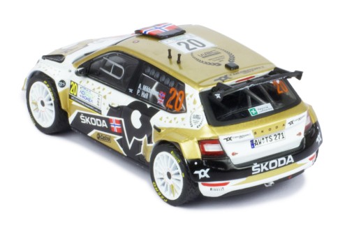 ŠKODA FABIA Rally2 EVO #20 A.Mikkelsen - P.Hall  Winner WRC2 Rally Monza 2021