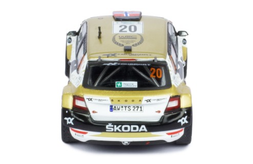 ŠKODA FABIA Rally2 EVO #20 A.Mikkelsen - P.Hall  Winner WRC2 Rally Monza 2021