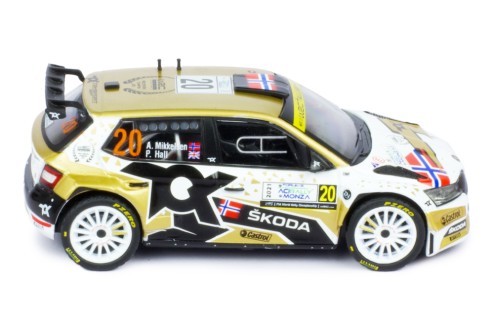 ŠKODA FABIA Rally2 EVO #20 A.Mikkelsen - P.Hall  Winner WRC2 Rally Monza 2021