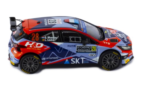 HYUNDAI i20 N Rally2 #28 G.Munster - L.Louka Rallye Monte-Carlo 2022
