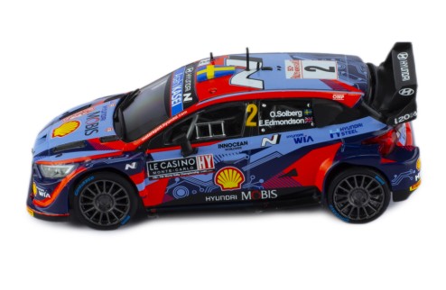 HYUNDAI i20 N Rally1 #2 O.Solberg - E.Edmondson Rallye Monte-Carlo 2022