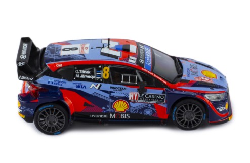 HYUNDAI i20 N Rally1 #8 O.Tanak - M.Järveoja Rallye Monte-Carlo 2022