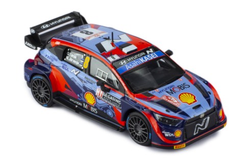 HYUNDAI i20 N Rally1 #8 O.Tanak - M.Järveoja Rallye Monte-Carlo 2022