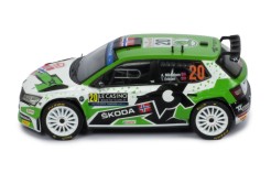 ŠKODA FABIA Rally2 EVO #20 A.Mikkelsen - E.Torstein Winner WRC2 Rallye Monte-Carlo 2022