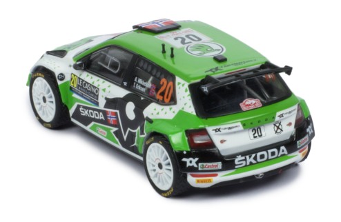 ŠKODA FABIA Rally2 EVO #20 A.Mikkelsen - E.Torstein Winner WRC2 Rallye Monte-Carlo 2022