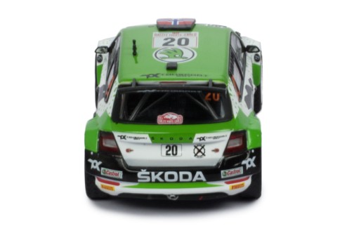 ŠKODA FABIA Rally2 EVO #20 A.Mikkelsen - E.Torstein Winner WRC2 Rallye Monte-Carlo 2022
