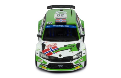 ŠKODA FABIA Rally2 EVO #20 A.Mikkelsen - E.Torstein Winner WRC2 Rallye Monte-Carlo 2022