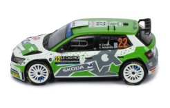 ŠKODA FABIA Rally2 EVO #22 N.Gryazin - K.Aleeksandrov Rallye Monte-Carlo 2022