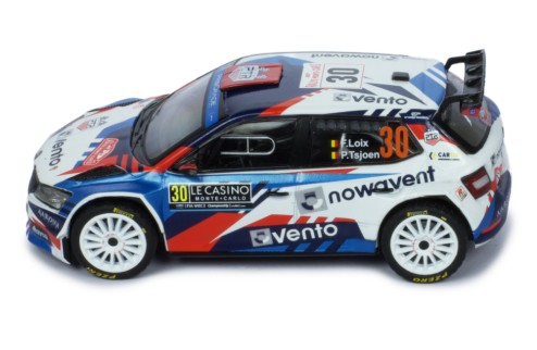 ŠKODA FABIA Rally2 EVO #30 F.Loix - P.Tsjoen Rallye Monte-Carlo 2022