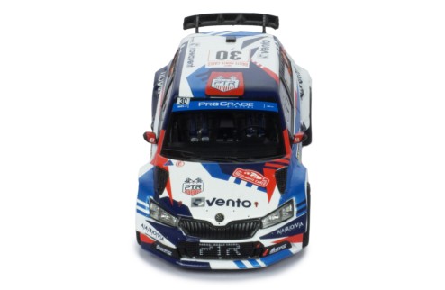 ŠKODA FABIA Rally2 EVO #30 F.Loix - P.Tsjoen Rallye Monte-Carlo 2022