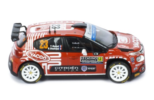 CITROËN C3 Rally2 #23 Y.Rossel - B.Boulloud Rallye Monte-Carlo 2022