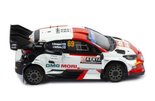 TOYOTA GR YARIS Rally1 #69 K.Rovanperä - J.Halttunen Winner Rally Safari 2022