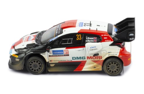 TOYOTA GR YARIS Rally1 #33 E.Evans - S.Martin Rally Estonia 2022 (with dirty effects)