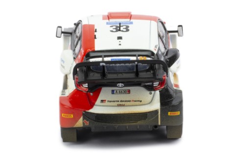 TOYOTA GR YARIS Rally1 #33 E.Evans - S.Martin Rally Estonia 2022 (with dirty effects)