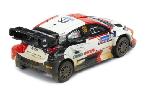 TOYOTA GR YARIS Rally1 #33 E.Evans - S.Martin Rally Estonia 2022 (with dirty effects)