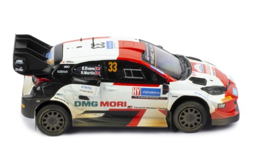 TOYOTA GR YARIS Rally1 #33 E.Evans - S.Martin Rally Estonia 2022 (with dirty effects)