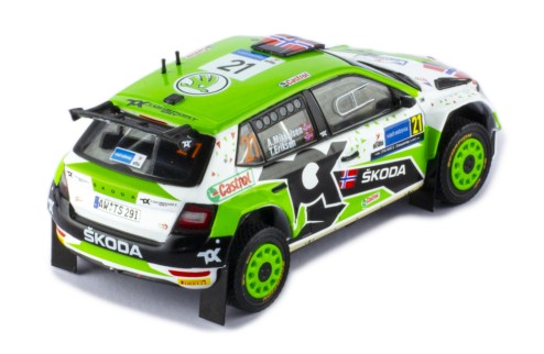 SKODA FABIA Rally2 EVO #21 A.Mikkelsen - T.Eriksen Rally Estonia 2022