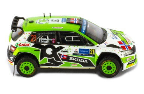 SKODA FABIA Rally2 EVO #21 A.Mikkelsen - T.Eriksen Rally Estonia 2022