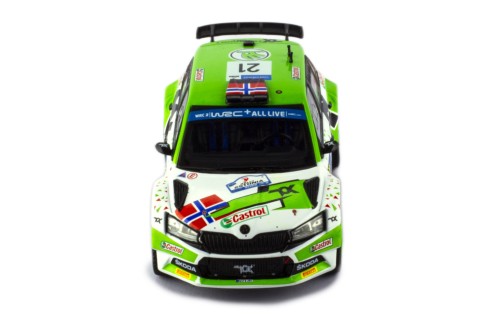 SKODA FABIA Rally2 EVO #21 A.Mikkelsen - T.Eriksen Rally Estonia 2022