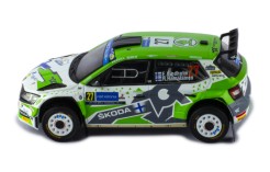 SKODA FABIA Rally2 EVO #27 E.Lindholm - R.Hämäläinen Rally Estonia 2022
