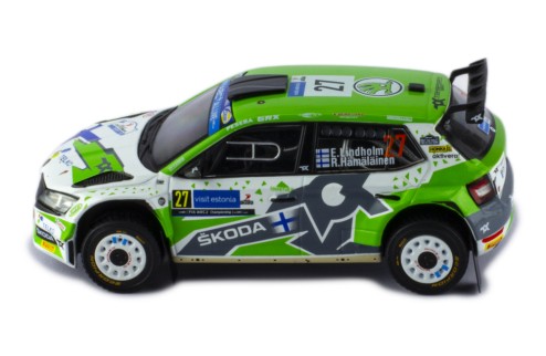 SKODA FABIA Rally2 EVO #27 E.Lindholm - R.Hämäläinen Rally Estonia 2022