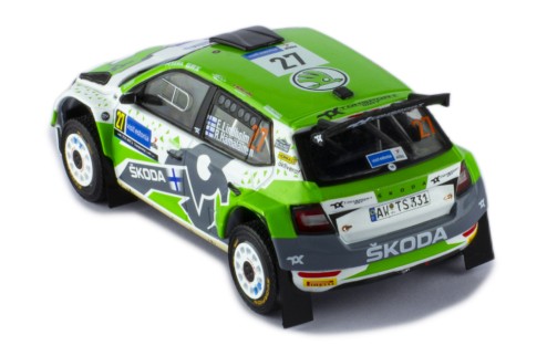 SKODA FABIA Rally2 EVO #27 E.Lindholm - R.Hämäläinen Rally Estonia 2022