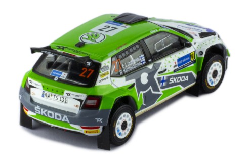 SKODA FABIA Rally2 EVO #27 E.Lindholm - R.Hämäläinen Rally Estonia 2022