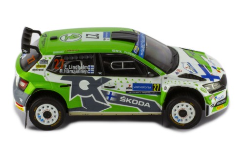 SKODA FABIA Rally2 EVO #27 E.Lindholm - R.Hämäläinen Rally Estonia 2022